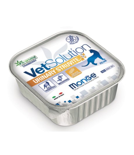 MONGE GATTO VETSOLUTION URINARY STRUVITE 100GR (vaschetta) MONGE GATTO VETSOLUTION URINARY STRUVITE 100GR (vaschetta)