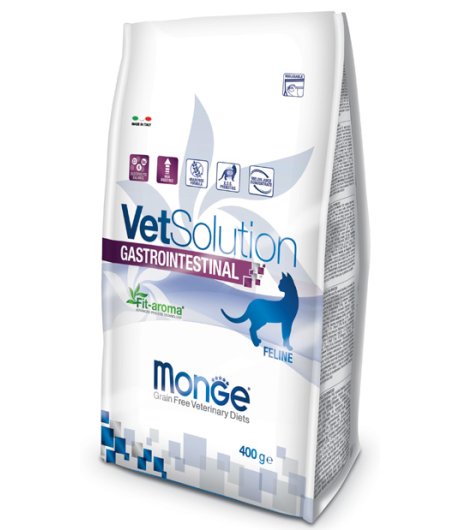 MONGE GATTO VETSOLUTION GASTRO INTESTINAL 400GR MONGE GATTO VETSOLUTION GASTRO INTESTINAL 400GR