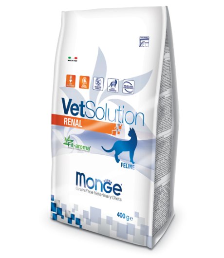 MONGE GATTO VETSOLUTION RENAL 400GR MONGE GATTO VETSOLUTION RENAL 400GR
