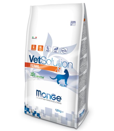 MONGE GATTO VETSOLUTION RENAL 1,5KG MONGE GATTO VETSOLUTION RENAL 1,5KG
