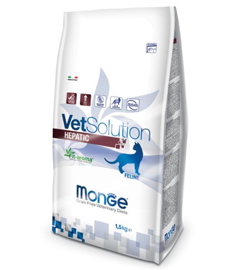 MONGE GATTO VETSOLUTION HEPATIC 1,5KG MONGE GATTO VETSOLUTION HEPATIC 1,5KG