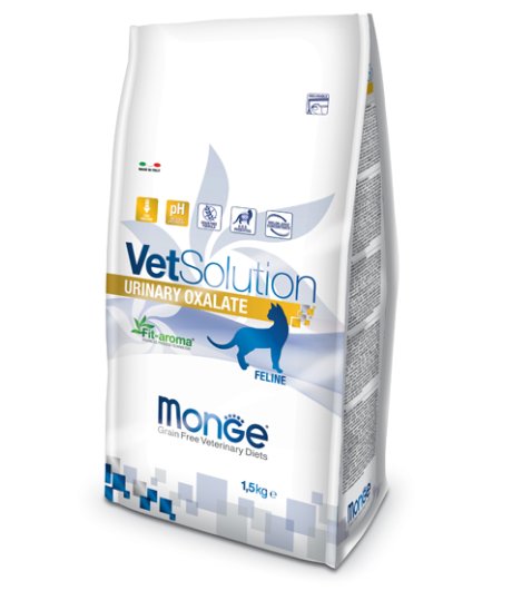 MONGE GATTO VETSOLUTION URINARY OXALATE 1,5KG MONGE GATTO VETSOLUTION URINARY OXALATE 1,5KG
