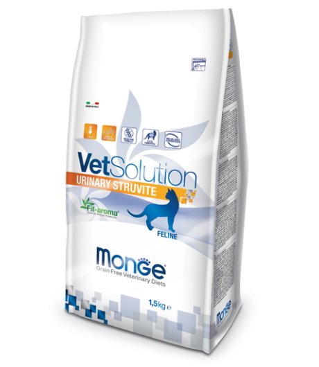 MONGE GATTO VETSOLUTION URINARY STRUVITE 1,5KG MONGE GATTO VETSOLUTION URINARY STRUVITE 1,5KG