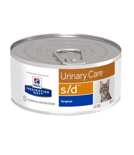 HILL'S GATTO DIET S/D URINARY CARE ORIGINAL 156GR (lattina)