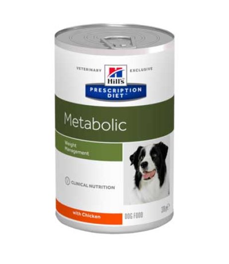 HILL'S CANE DIET METABOLIC WEIGHT MANAGEMENT POLLO 370GR (lattina)