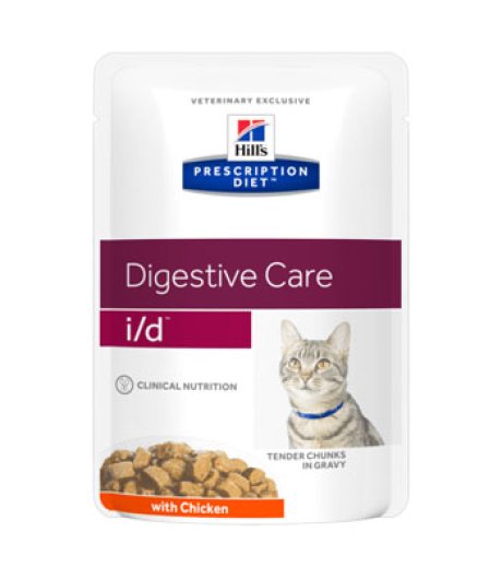 HILL'S GATTO DIET I/D DIGESTIVE CARE GRAVY (IN SALSA) BIOME POLLO 85GR (bustina) HILL'S GATTO DIET I/D DIGESTIVE CARE GRAVY (IN SALSA) BIOME POLLO 85GR (bustina)