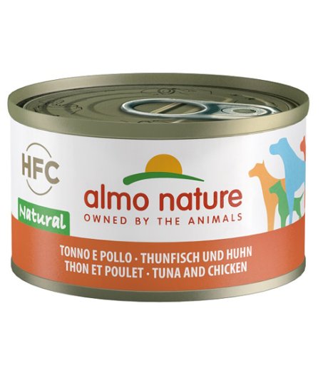 ALMO NATURE CANE HFC NATURAL TONNO POLLO 95GR (lattina)