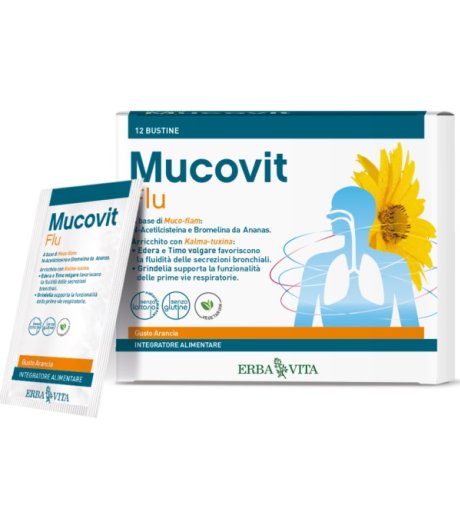 Mucovit Flu 12bust