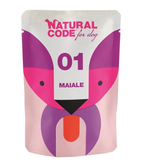 NATURAL CODE CANE 01 MAIALE 100GR (bustina)