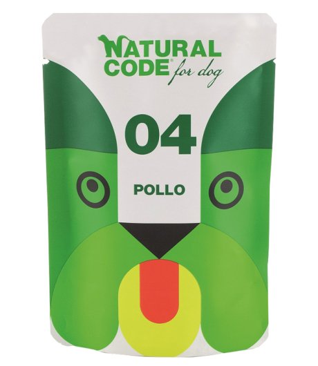 NATURAL CODE CANE 04 POLLO 100GR (bustina)