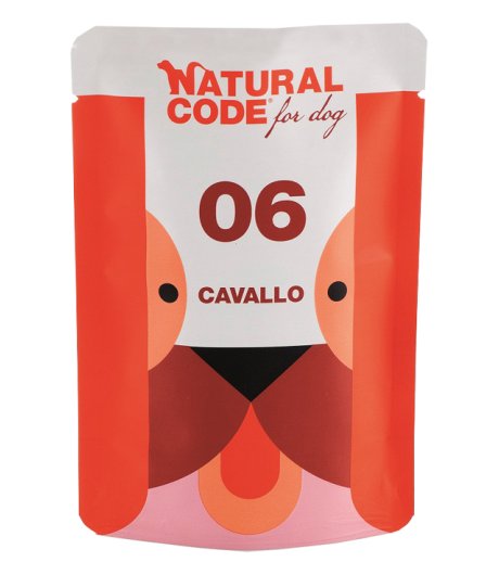 NATURAL CODE CANE 06 CAVALLO 100GR (bustina)