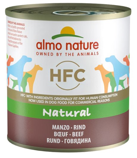 ALMO NATURE CANE HFC NATURAL MANZO 290GR (lattina)