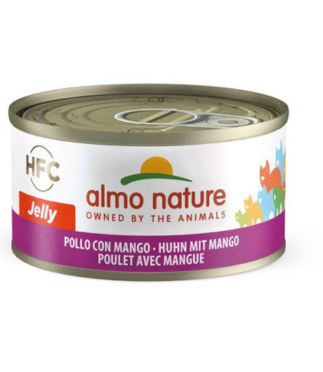 ALMO NATURE GATTO HFC JELLY POLLO MANGO 70GR (lattina)