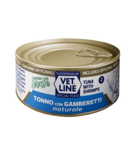 OLISTIKA VET LINE GATTO TONNO GAMBERETTO 70GR (lattina)