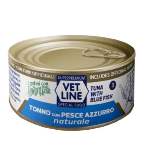 OLISTIKA VET LINE GATTO TONNO PESCE AZZURRO 70GR (lattina)