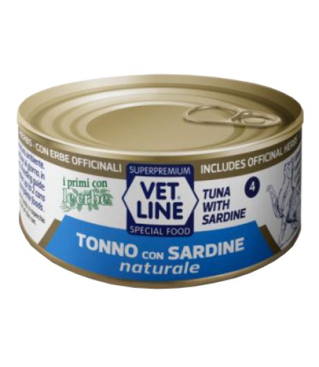 OLISTIKA VET LINE GATTO TONNO SARDINE 70GR (lattina)