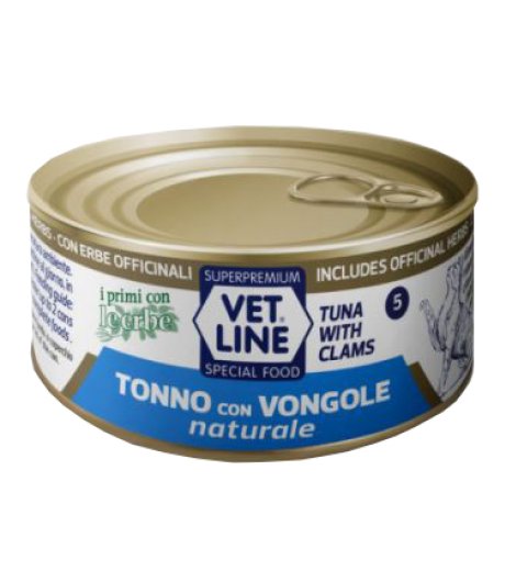 OLISTIKA VET LINE GATTO TONNO VONGOLE 70GR (lattina)