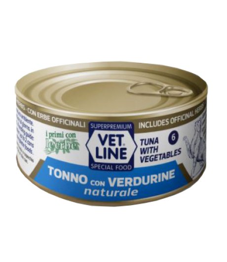 OLISTIKA VET LINE GATTO TONNO VERDURINE 70GR (lattina)