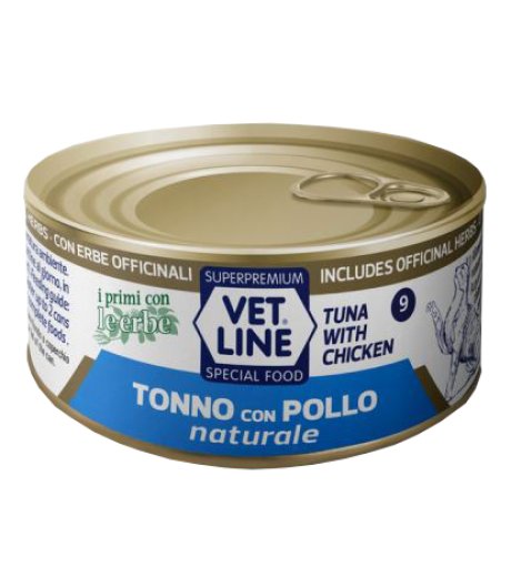 OLISTIKA VET LINE GATTO TONNO POLLO 70GR (lattina)