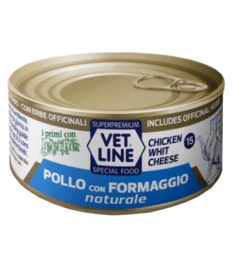 OLISTIKA VET LINE GATTO POLLO FORMAGGIO 70GR (lattina)