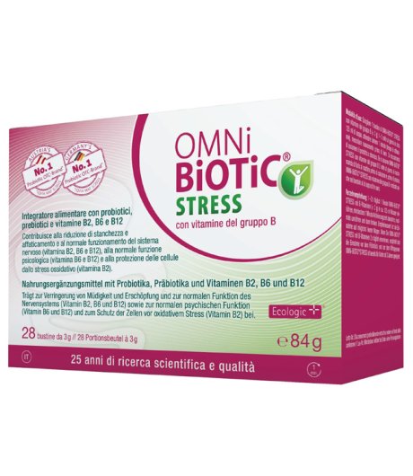 Omni Biotic Stress Vit B28bust