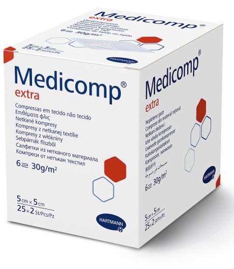 GARZA MEDICOMP EX TNT 5X5 50PZ GARZA MEDICOMP EX TNT 5X5 50PZ