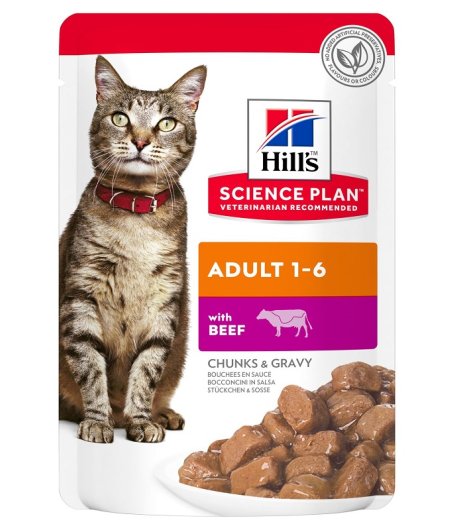 HILL'S GATTO SCIENCE GRAVY (IN SALSA) ADULT MANZO 85GR (bustina)