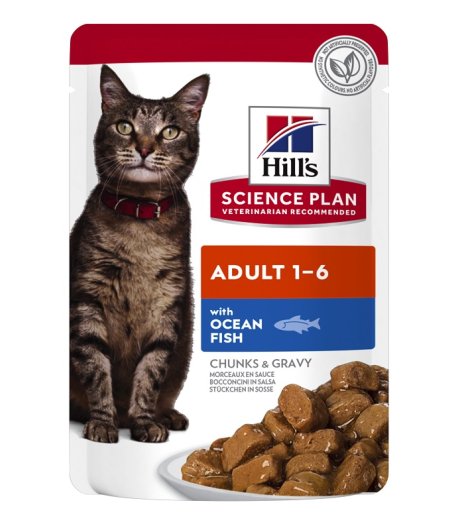 HILL'S GATTO SCIENCE GRAVY (IN SALSA) ADULT PESCE OCEANICO 85GR (bustina)