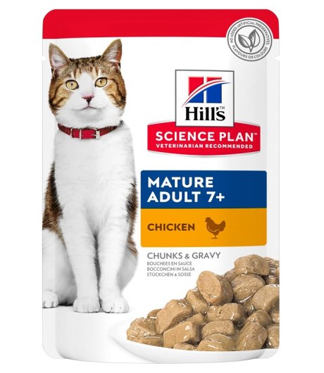 HILL'S GATTO SCIENCE GRAVY (IN SALSA) MATURE POLLO 85GR (bustina)