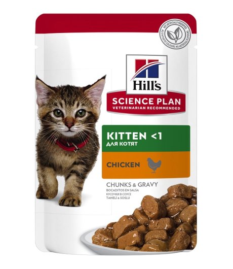 HILL'S GATTO SCIENCE GRAVY (IN SALSA) KITTEN POLLO 85GR (bustina)