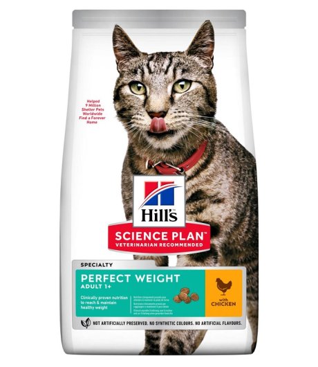 HILL'S GATTO SCIENCE SPECIALITY PERFECT WEIGHT ADULT POLLO 1,5KG