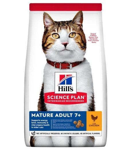 HILL'S GATTO SCIENCE MATURE ADULT POLLO 1,5KG