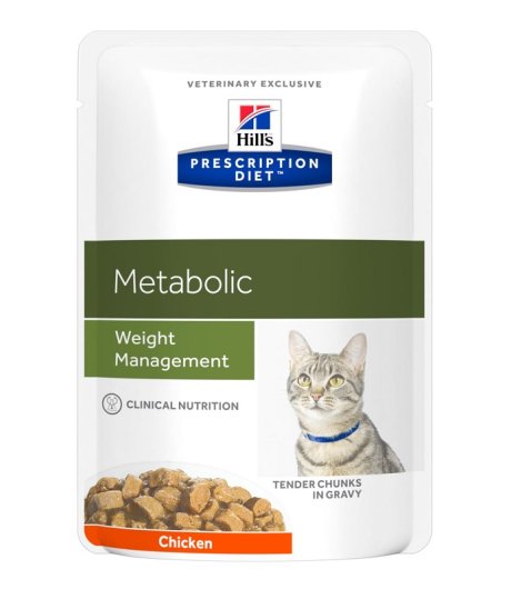 HILL'S GATTO DIET METABOLIC WEIGHT GRAVY (IN SALSA) POLLO 85GR (bustina)