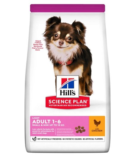 HILL'S CANE SCIENCE LIGHT SMALL/MINI ADULT POLLO 1,5KG HILL'S CANE SCIENCE LIGHT SMALL/MINI ADULT POLLO 1,5KG
