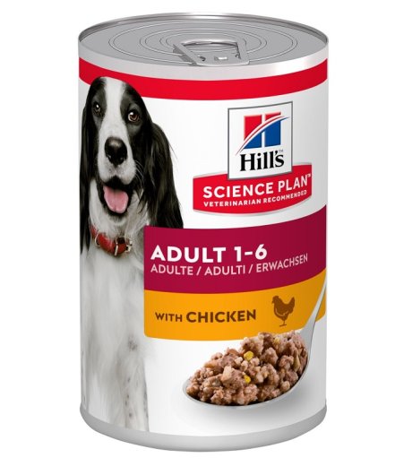 HILL'S CANE SCIENCE ADULT POLLO 370GR (lattina)