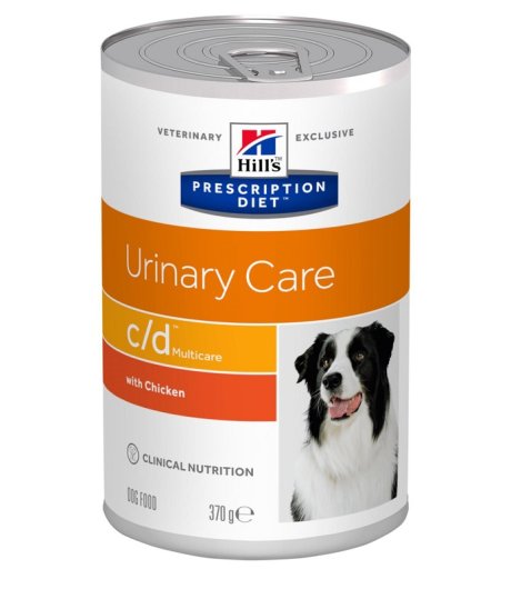 HILL'S CANE DIET C/D URINARY CARE MULTICARE POLLO 370GR (lattina)