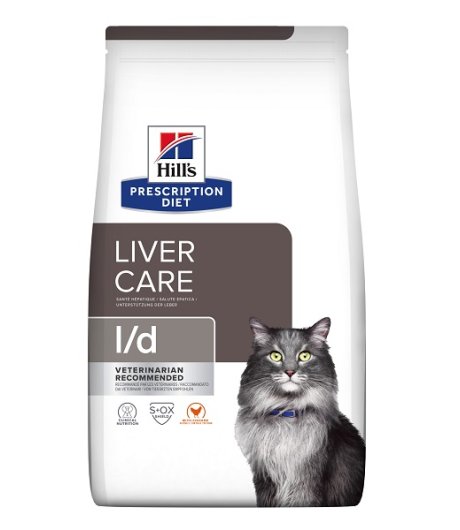 HILL'S GATTO DIET L/D LIVER CARE POLLO 1,5KG
