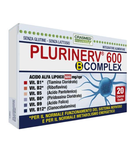 PLURINERV 600 B COMPLEX 20CPR