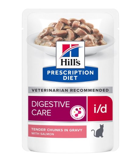 HILL'S GATTO DIET I/D DIGESTIVE CARE GRAVY (IN SALSA) BIOME SALMONE 85GR (bustina)