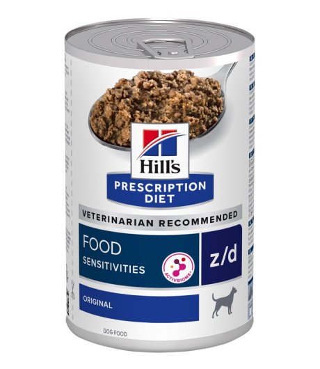 HILL'S CANE DIET Z/D FOOD SENSITIVITIES BIOME ORIGINAL 370GR (lattina)