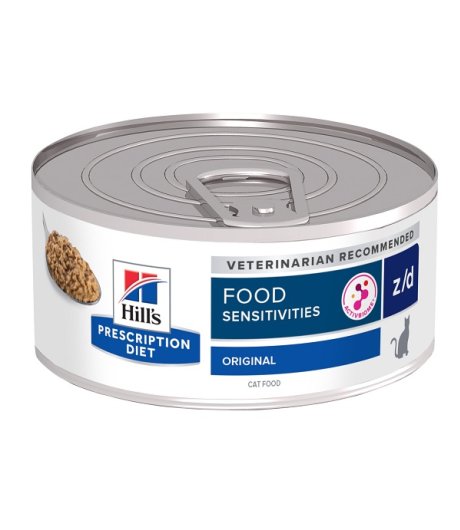 HILL'S GATTO DIET Z/D FOOD SENSITIVITIES BIOME ORIGINAL 156GR (lattina)