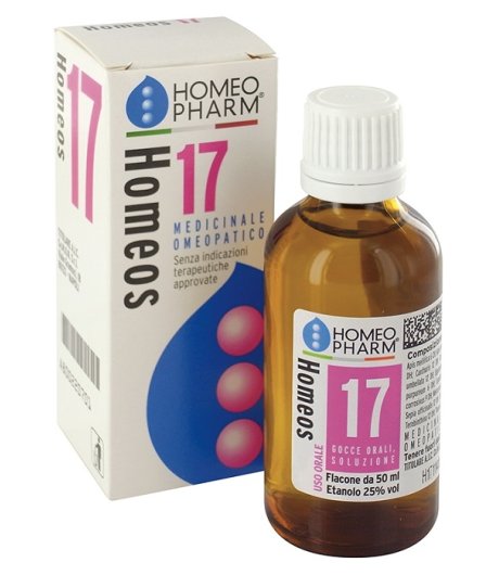 Homeos 17 Gocce 50ml