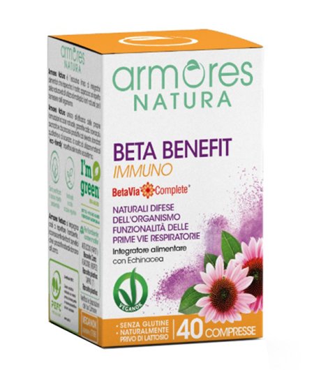 ARMORES BETA BENEFIT IMM 40CPR