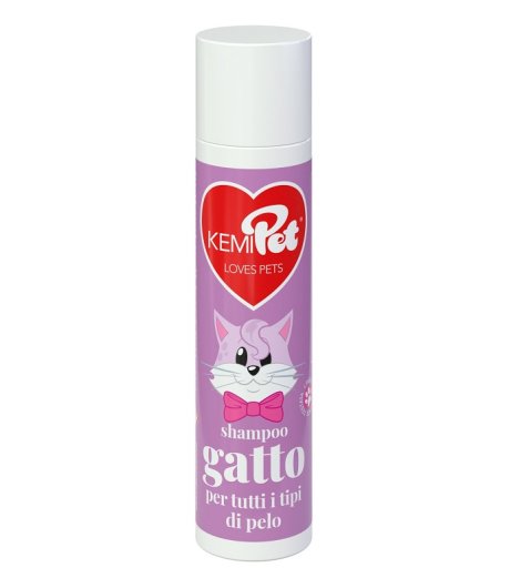 KEMIPET SHAMPOO GATTO TUTTI TIPI DI PELO FLACONE 200ML