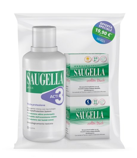 Saugella Acti3+assorbenti G/n