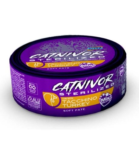 NEXTMUNE DRN CATNIVOR GATTO STERILIZED PATE' TACCHINO 80GR (lattina)