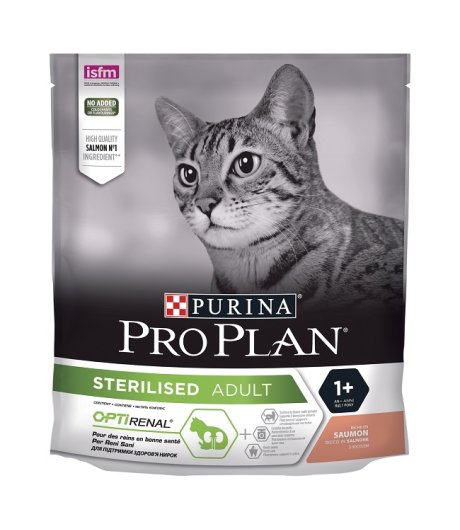 NESTLE' PURINA PRO PLAN GATTO RENAL PLUS STERILISED ADULT SALMONE 400GR