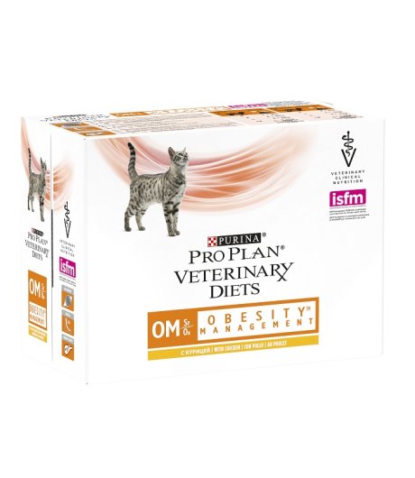 NESTLE' PURINA PRO PLAN GATTO DIET OM OBESITY POLLO 85GR (blister)