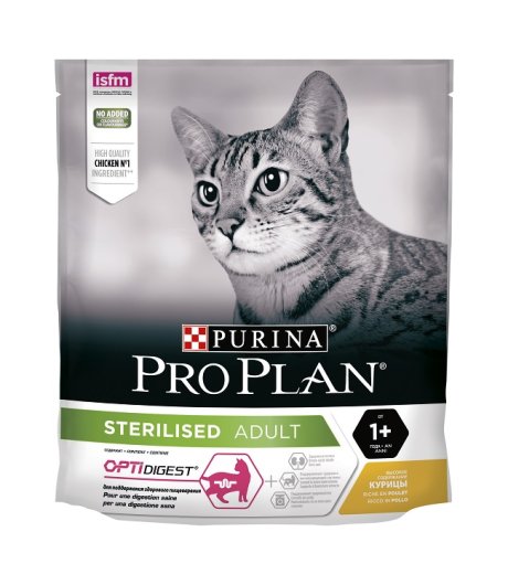NESTLE' PURINA PRO PLAN GATTO DELICATE DIGESTION STERILISED ADULT POLLO 400GR