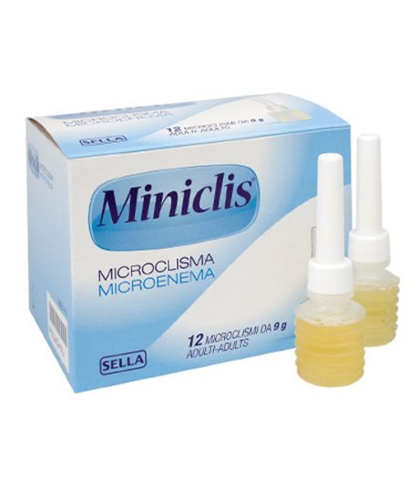 Miniclis Adulti 9g 12microclis